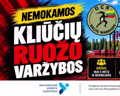 Nemokamos varžybos "Kliūčių ruožas"