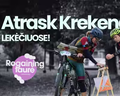 Atrask Krekenavą rogaining | Lekėčiai