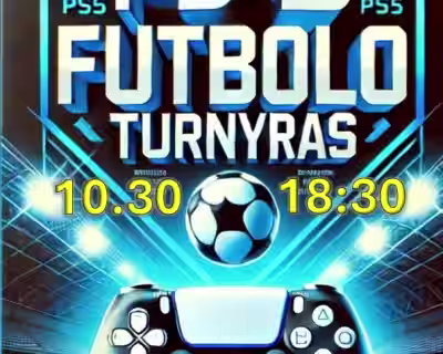 PS5 FUTBOLO TURNYRAS!