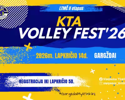 KTA volley fest'26 - LTMČ II etapas