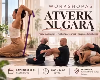 WORKSHOPAS „ATVERK NUGARĄ“ 11.14