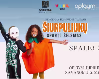 Šiurpuliukų sporto šėlsmas | nemokama grupinė treniruotė vaikams (registracija sustabdyta)