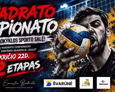 Kvadrato čempionatas. 2 etapas