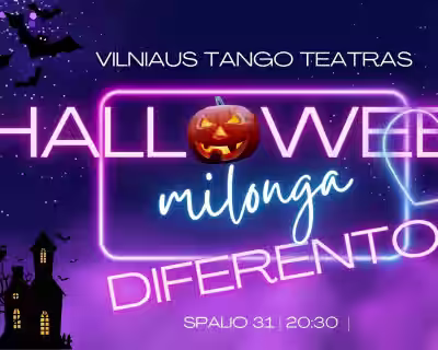 HALLOWEEN MILONGA "DIFERENTONA"