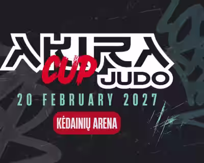 AKIRA JUDO CUP 2027 – INTERNATIONAL TOURNAMENT