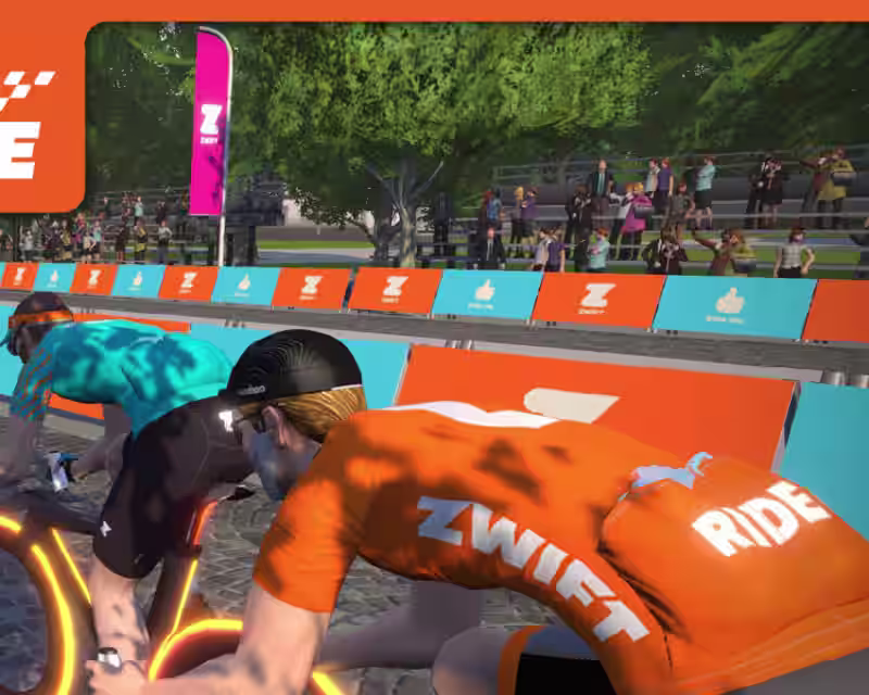 Zwift GRAVEL MODE | Lutece Express nuotrauka 1