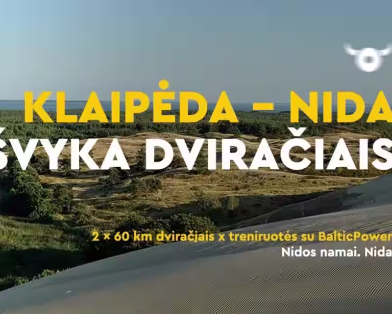 Nida 2.0. Savaitgalio išvyka į Nidą: Klaipėda - Nida - Klaipėda dviračiais nuotrauka 1