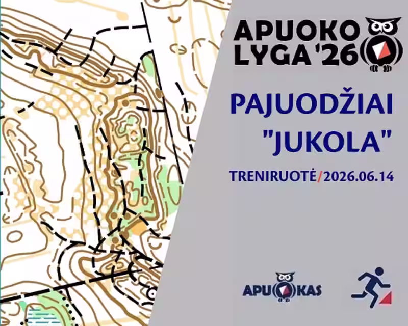 Apuoko lyga 2026. "Jukola" treniruotė nuotrauka 1