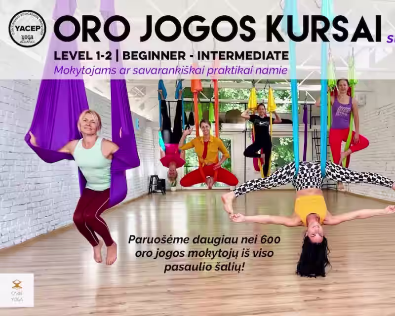Oro Jogos Kursai Level 1-2 su CamiyogAIR (LT) | 30-oji laida nuotrauka 1