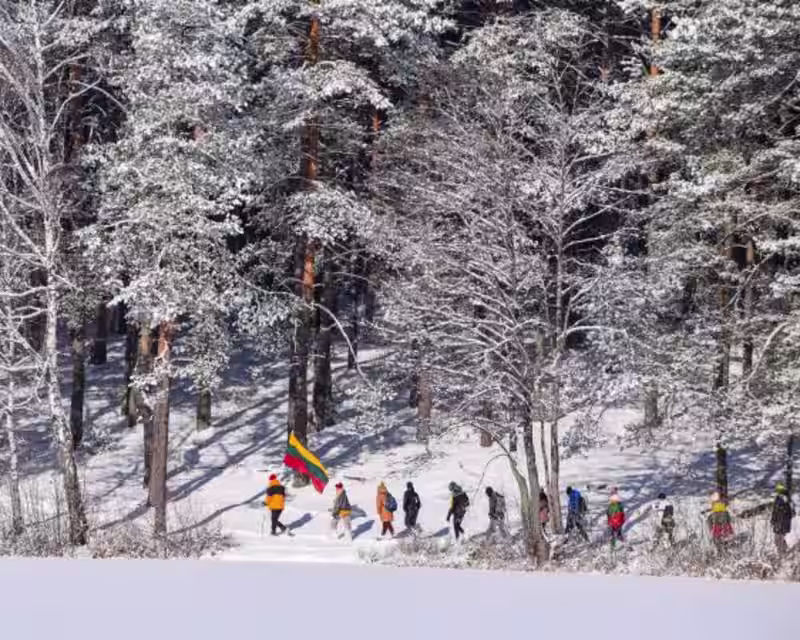 Vasario 16-osios žygis skirtas Lietuvos valstybės atkūrimo dienai paminėti su Pavel Kaliadziuk nuotrauka 1