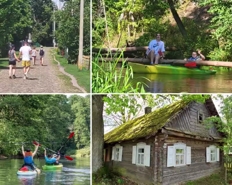 Mišrus pėsčiųjų ir baidarių žygis „Pažinkime Valkininkų apylinkes“ nuotrauka 1