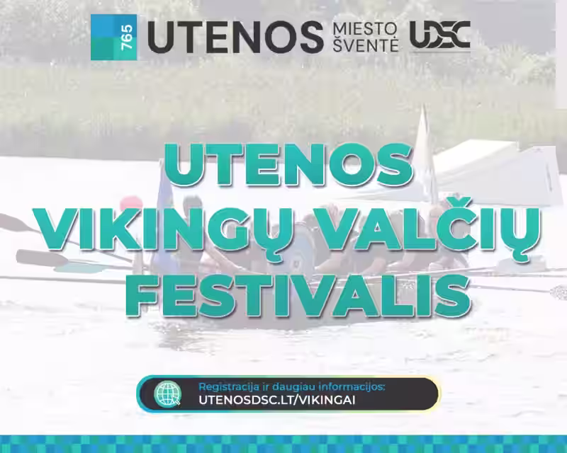 Utenos vikingų valčių festivalis nuotrauka 1