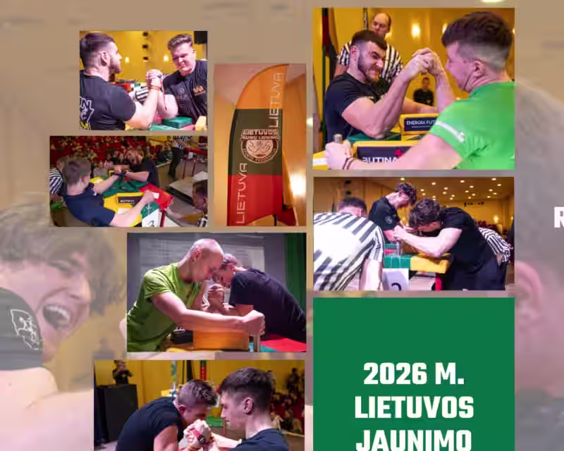 2026m. Lietuvos nacionalinis rankų lenkimo čempionatas nuotrauka 2
