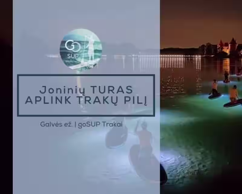 Naktinis irklenčių turas aplink Trakų pilį nuotrauka 2