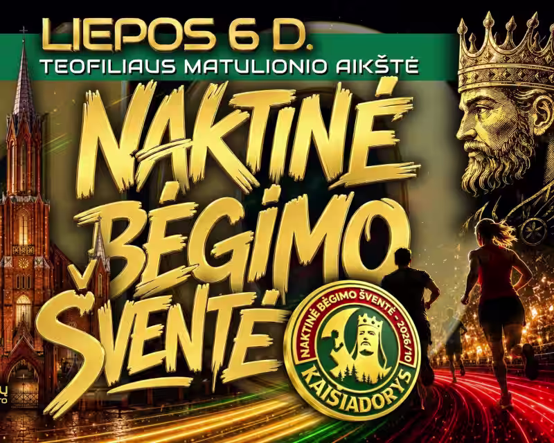 Naktinė bėgimo šventė 2026/10 nuotrauka 1
