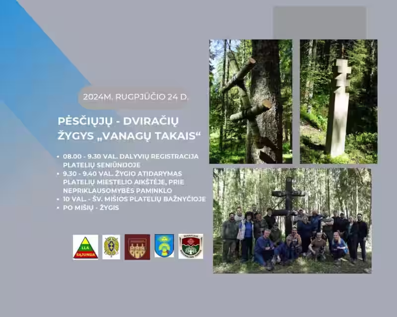 Pėsčiųjų žygis apie Platelių ežerą. nuotrauka 3