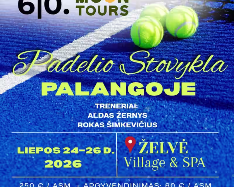 Padelio stovykla Palangoje nuotrauka 1