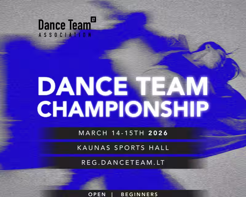Lithuanian Dance Team Championship'2026 nuotrauka 1