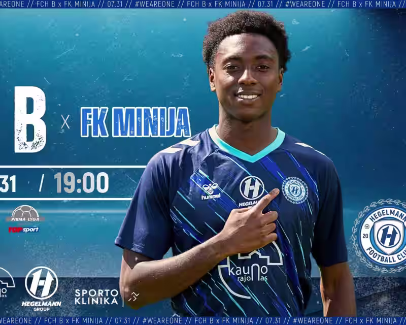 FC Hegelmann B – Kretingos FK Minija 🔵⚪ nuotrauka 1