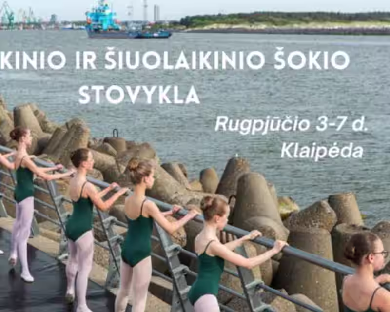 BALETO IR ŠIUOLAIKINIO ŠOKIO dienos stovykla nuotrauka 1