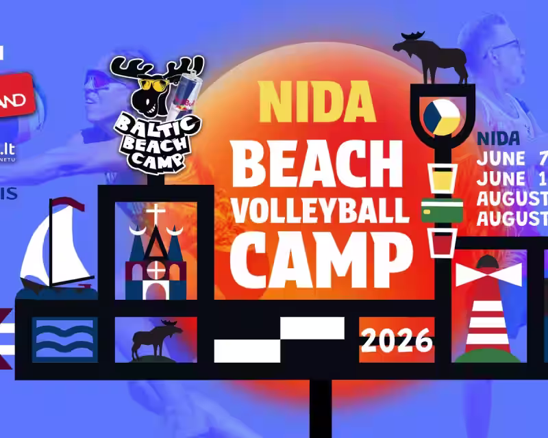 Baltic Beach Camp 2026: Tinklinio stovykla Nidoje / Beach Volleyball, Experiences & Party! nuotrauka 1