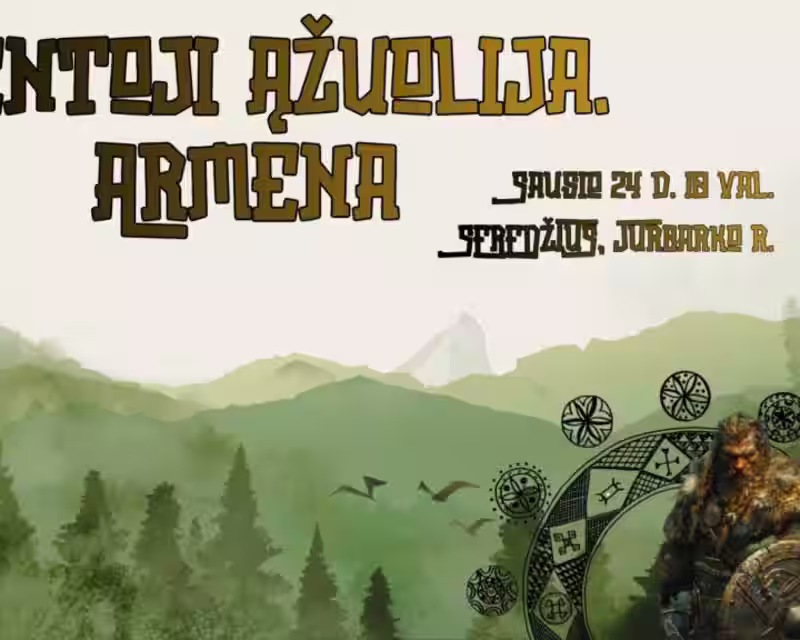 Žygis ŠVENTOJI ĄŽUOLIJA. ARMENA nuotrauka 1