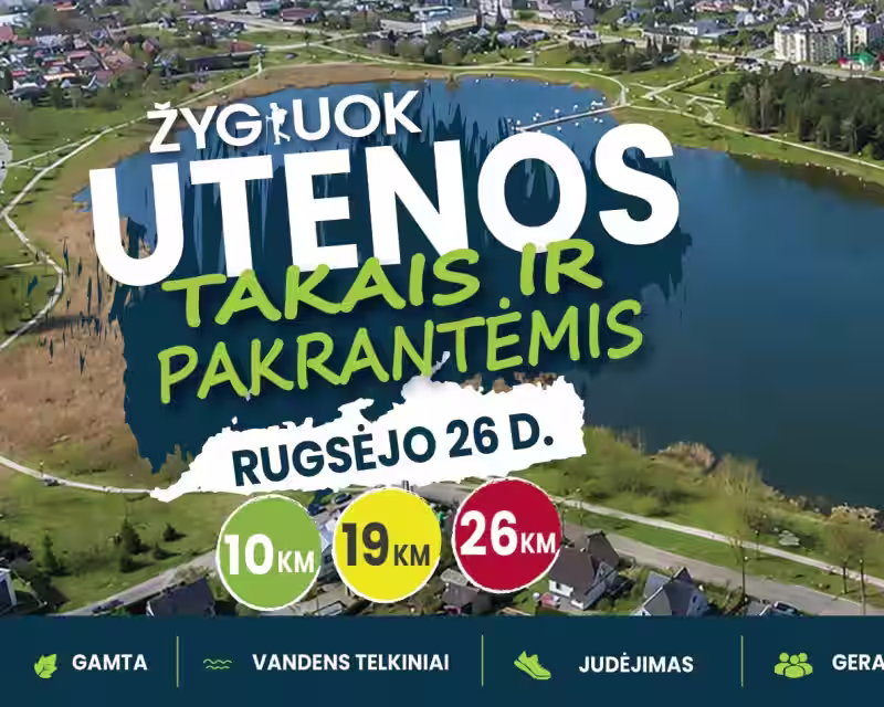 ŽYGIUOK, UTENOS TAKAIS IR PAKRANTĖMIS nuotrauka 1