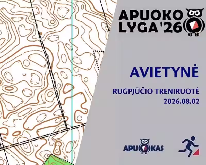 Apuoko lyga 2026. Rugpjūčio treniruotė nuotrauka 1