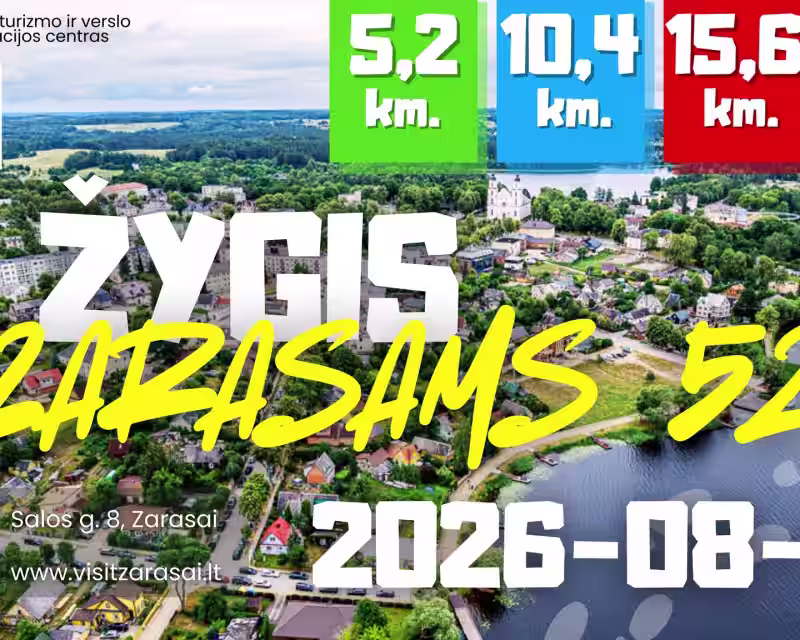 Žygis Zarasams 520 m.! nuotrauka 1