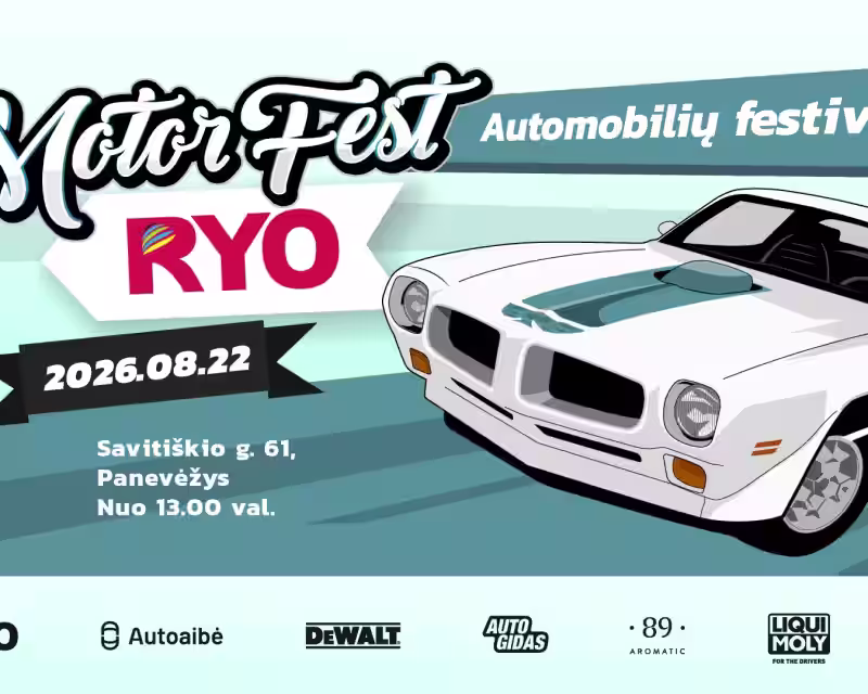 RYO Motor Fest 2026.08.22 nuotrauka 1