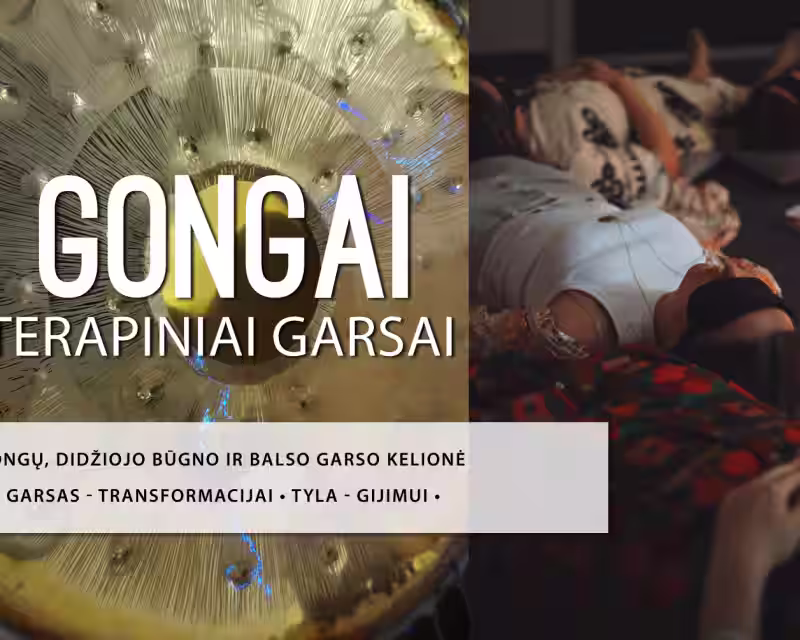 VAKARO GONGAI - meditatyvi garso kelionė nuotrauka 2