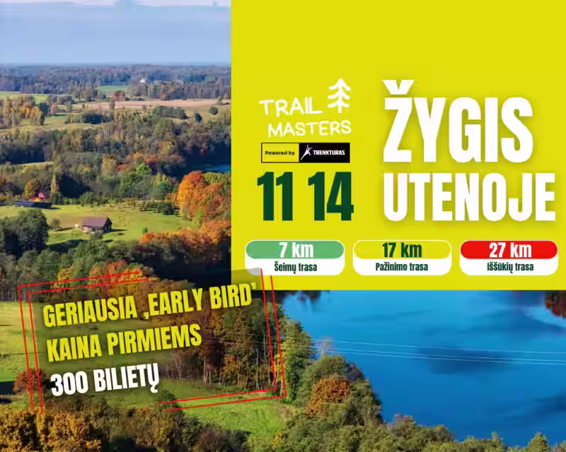Trail Masters Žygis UtenON'26 nuotrauka 1