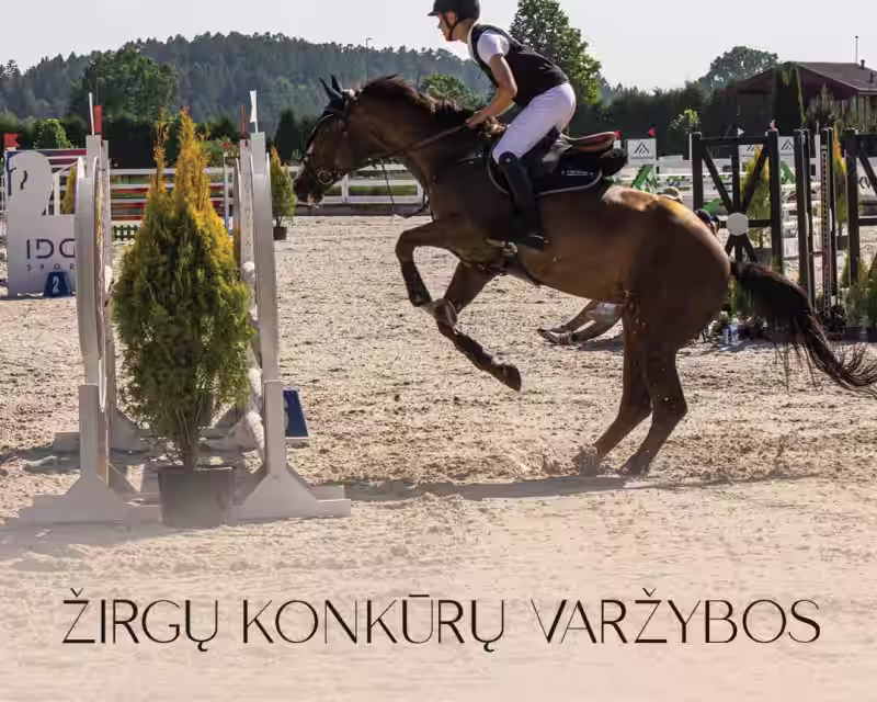 Žirgų konkūrų varžybos „Harmony Park“ hipodrome nuotrauka 1