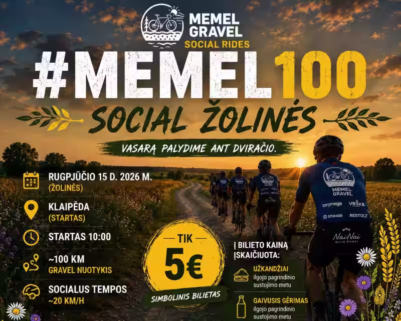 #MEMEL100 - SOCIAL ŽOLINĖS nuotrauka 1