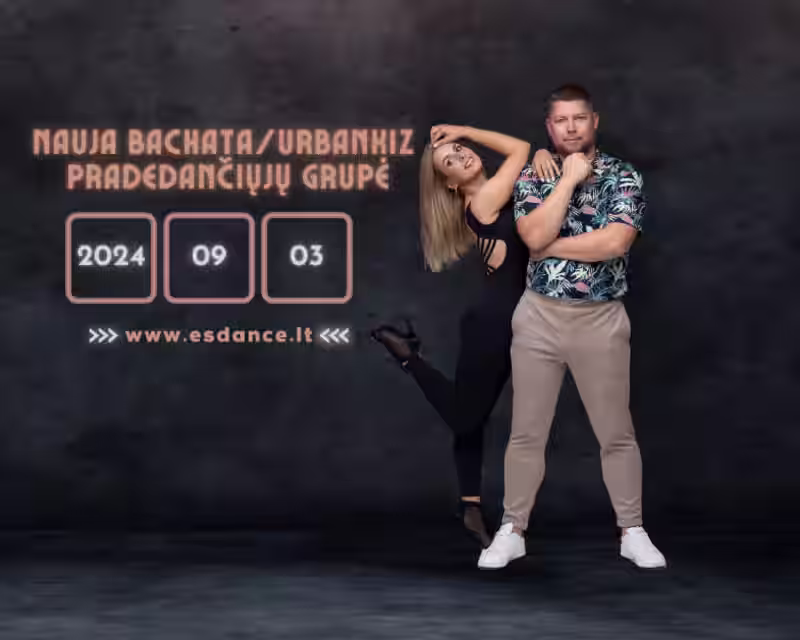 Nauja pradedančiųjų bachatos šokių grupė 01/13 nuotrauka 2