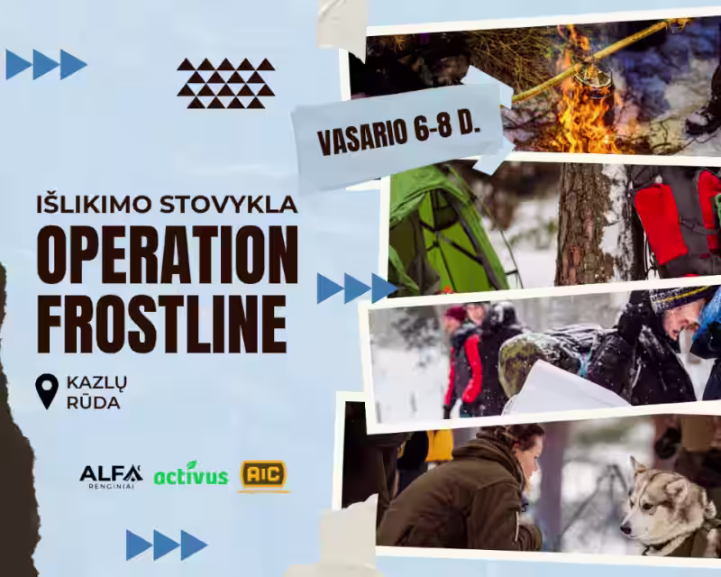 Išlikimo stovykla – FROSTLINE nuotrauka 1