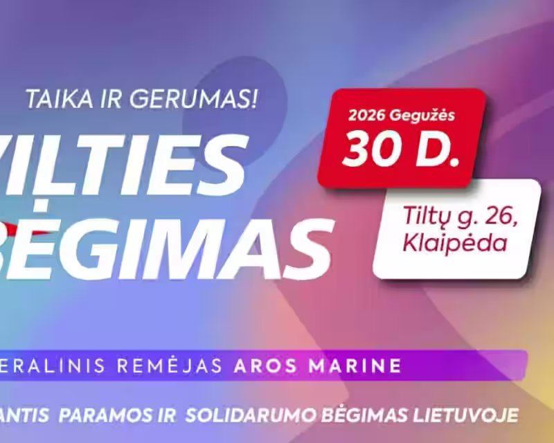 Vilties bėgimas 2026 nuotrauka 1