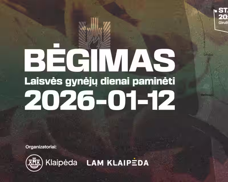Bėgimas Laisvės gynėjų dienai paminėti Klaipėdoje nuotrauka 1
