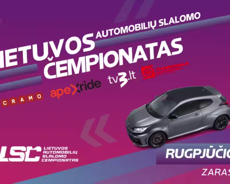 Lietuvos automobilių slalomo čempionato IV etapas nuotrauka 1