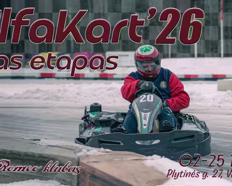 AlfaKart'26 I-etapas nuotrauka 1