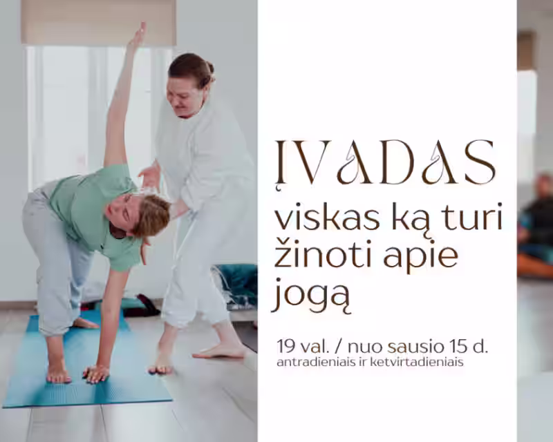 ĮVADAS - viskas ką turi žinoti apie jogą / savaitgalis nuotrauka 1
