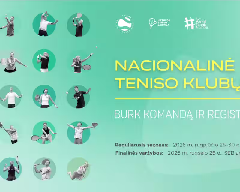 Nacionalinė teniso klubų lyga 2026  nuotrauka 1