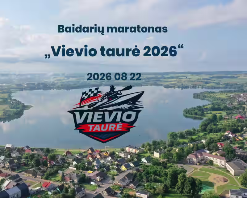 Baidarių maratonas - „Vievio taurė 2026“ nuotrauka 1