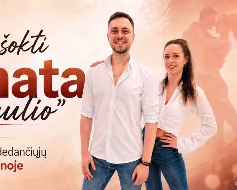 Bachata nuo nulio: 4 savaičių kursas Utenoje nuotrauka 1