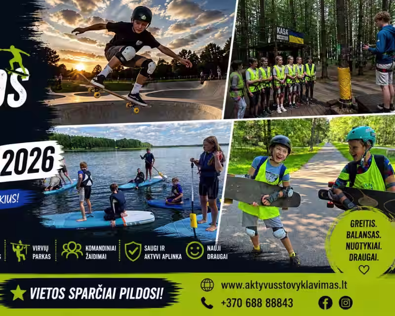  "ANT LENTOS" - Vasaros vaikų stovykla Druskininkai.  nuotrauka 1