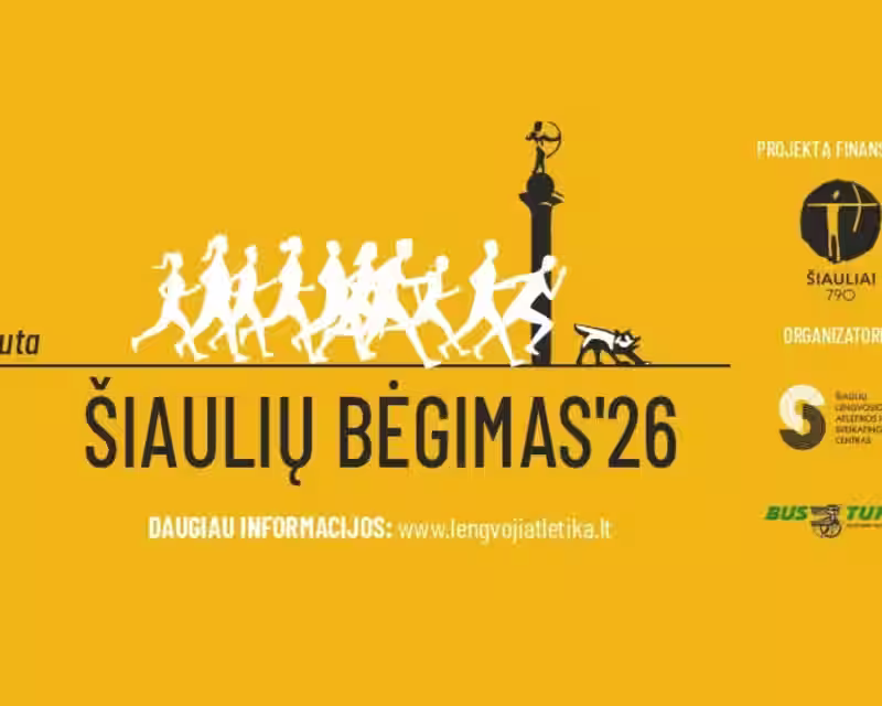 ŠIAULIŲ BĖGIMAS'26 nuotrauka 1