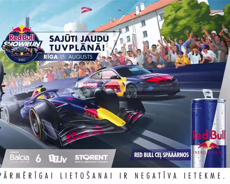 Red Bull Showrun Rīgā  nuotrauka 1