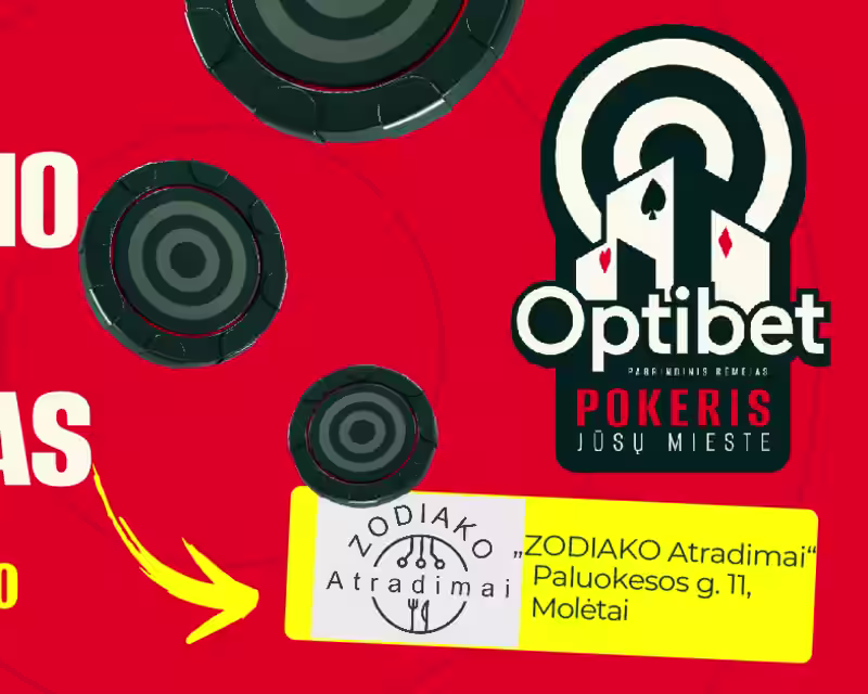 Pokerio turnyras MOLĖTUOSE nuotrauka 1