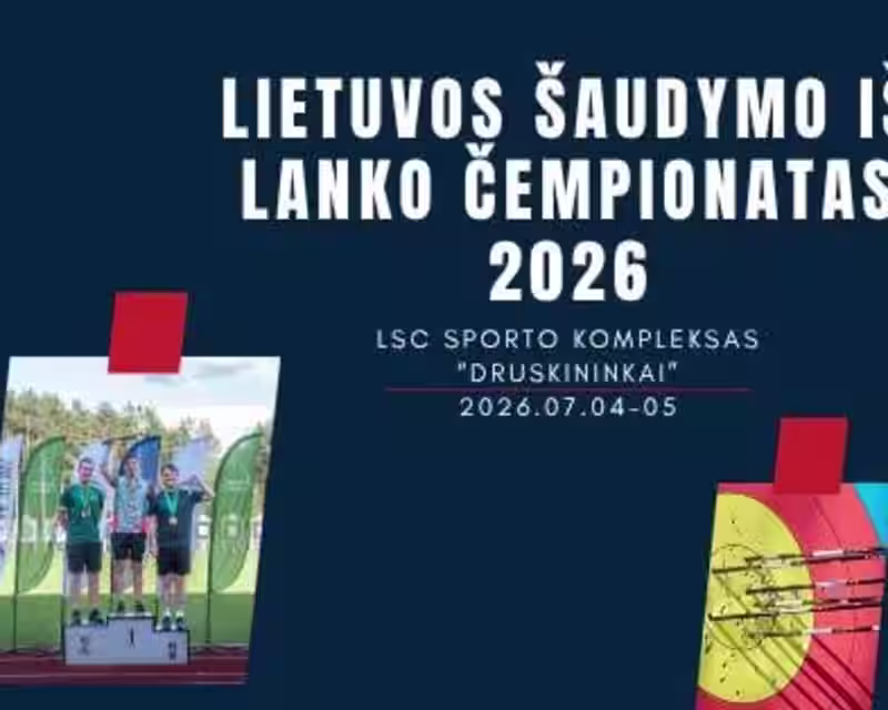 Lietuvos šaudymo iš lanko čempionatas 2026 nuotrauka 1
