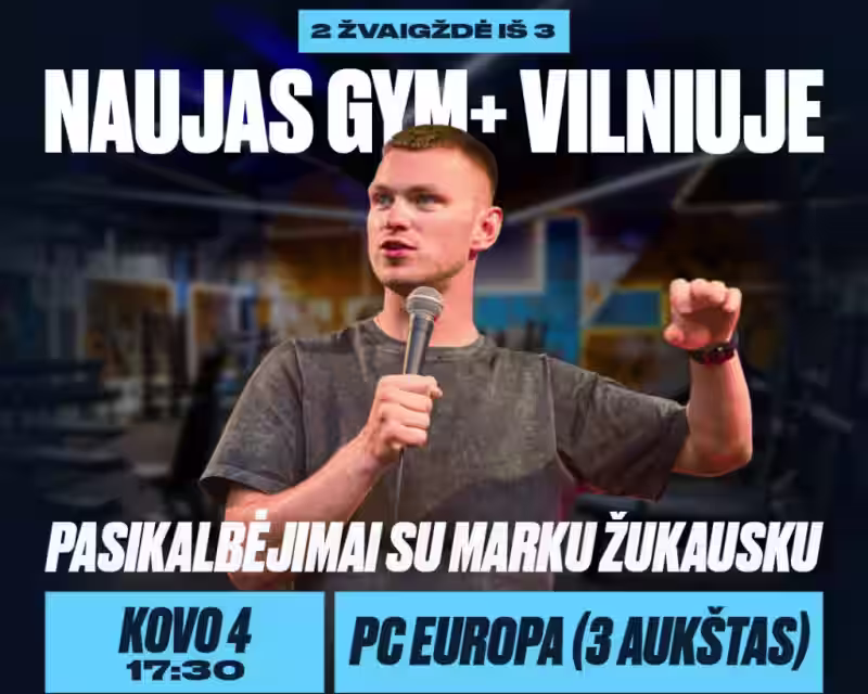 GYM+ ATIDARYMAS | TELŠIAI nuotrauka 1